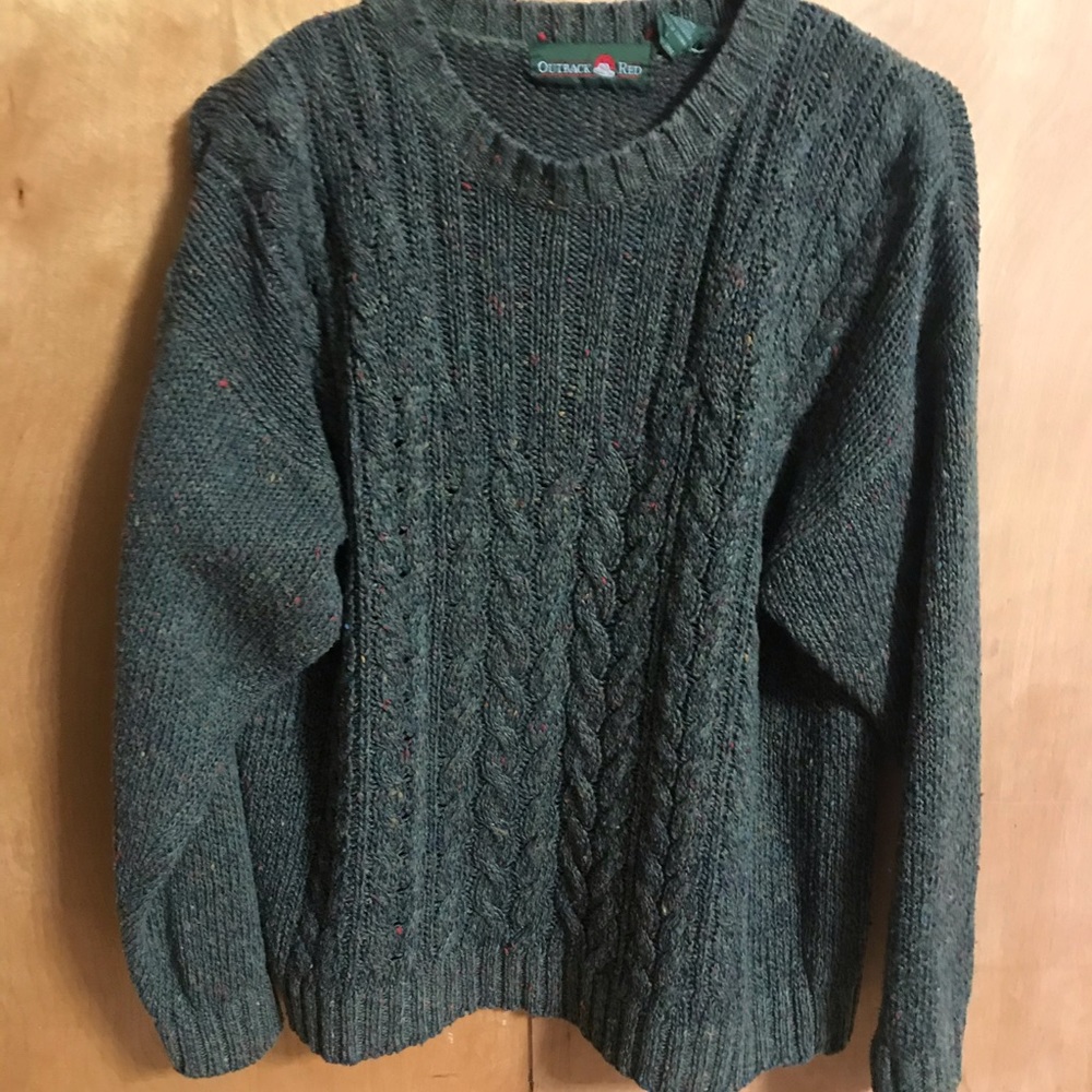 Green sweater